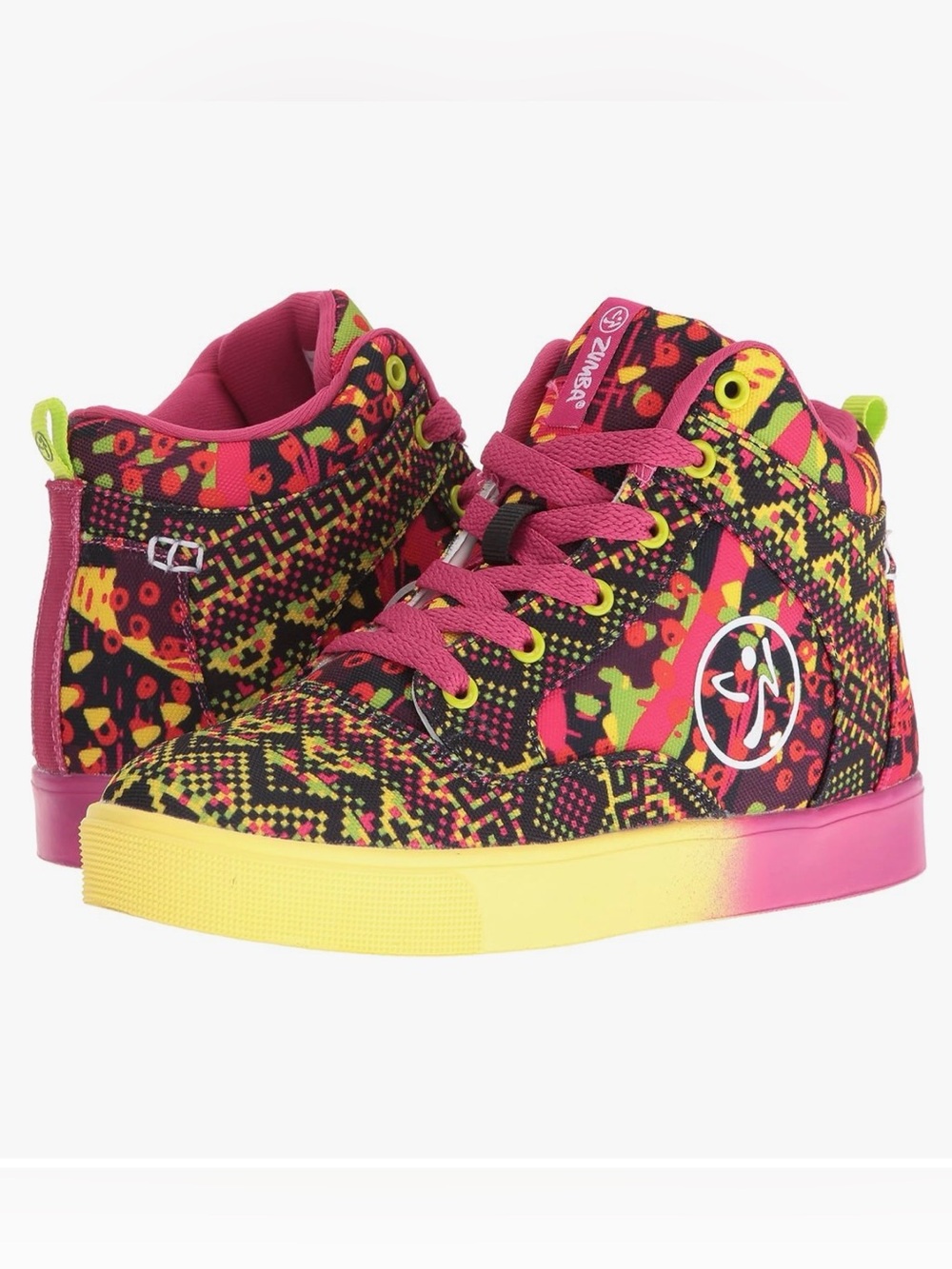 Zumba Fitness Kingston Vibes Street Fresh High-Top Sneakers